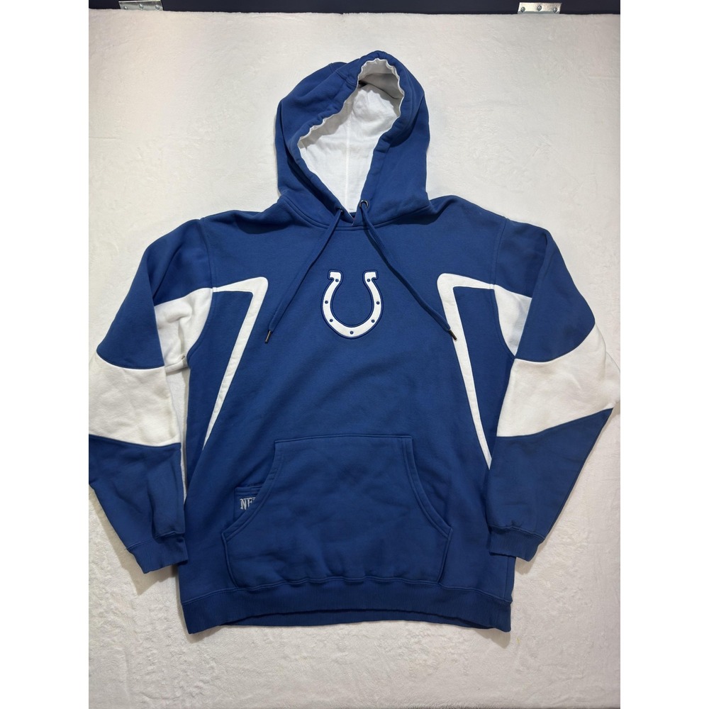 Indianapolis Colts Sweatshirt Mens Medium‎ Blue NFL Football Hoodie NFL